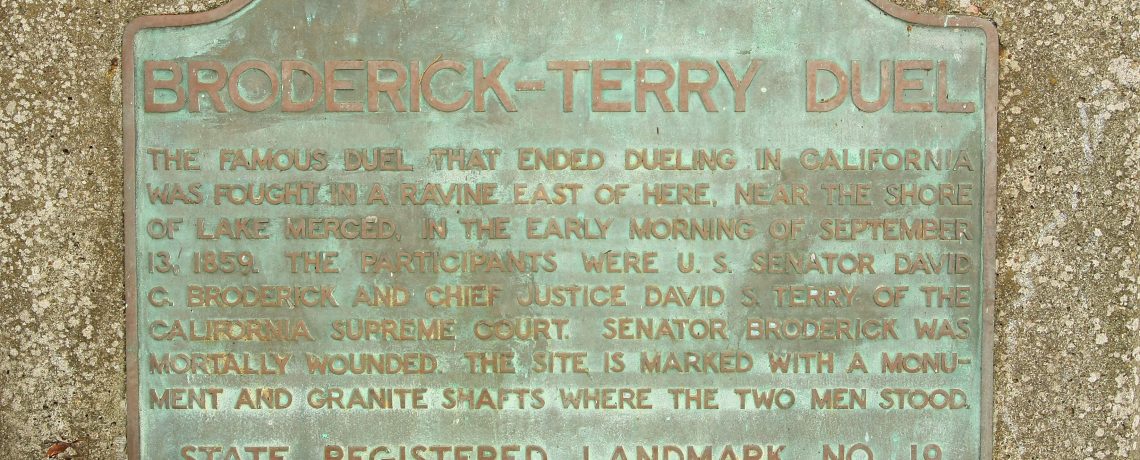 Broderick-Terry Duel
